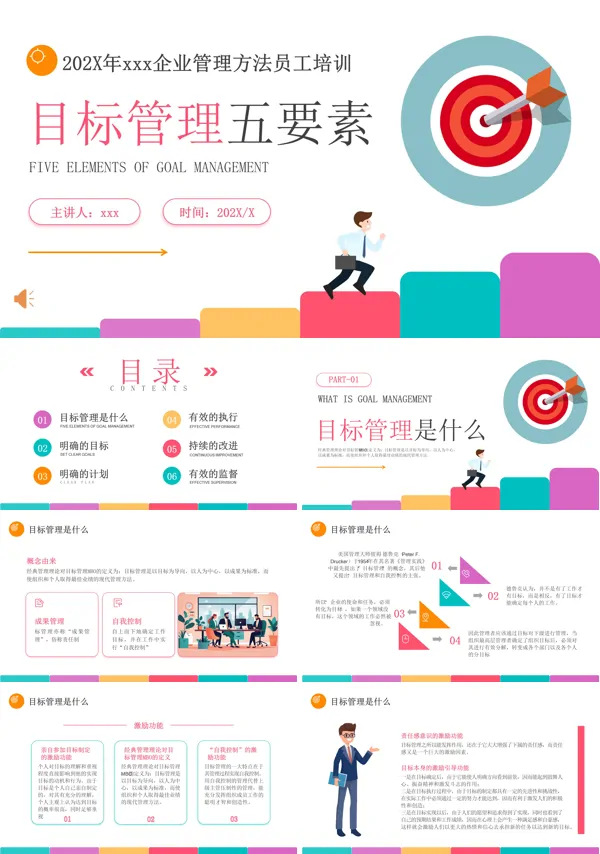 企业目标管理培训PPT含讲稿