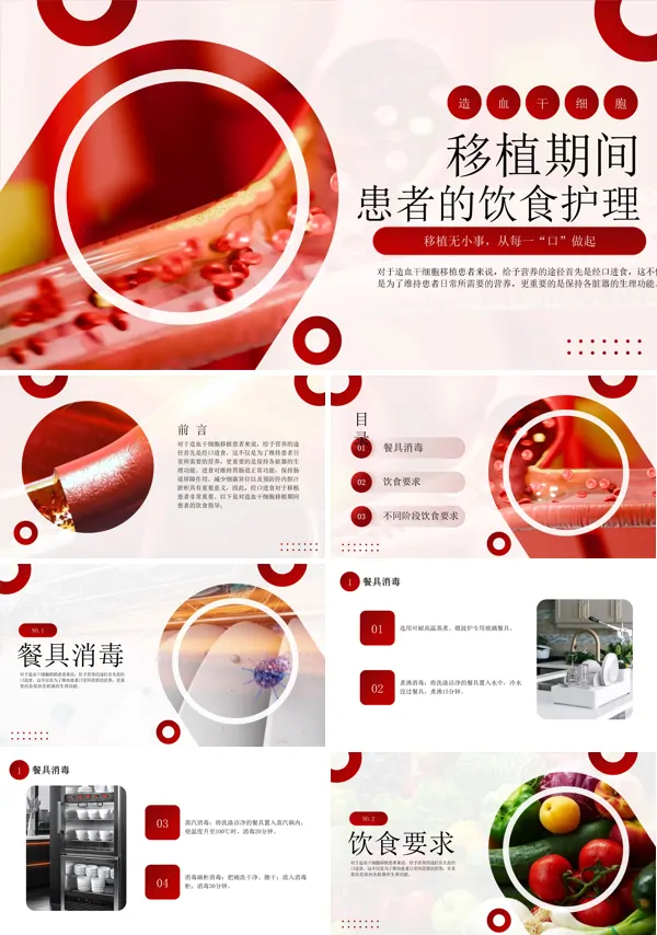 造血干细胞移植期间饮食护理PPT含讲稿