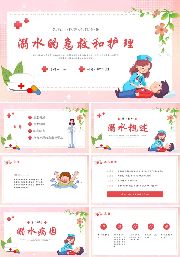 溺水的急救与护理PPT