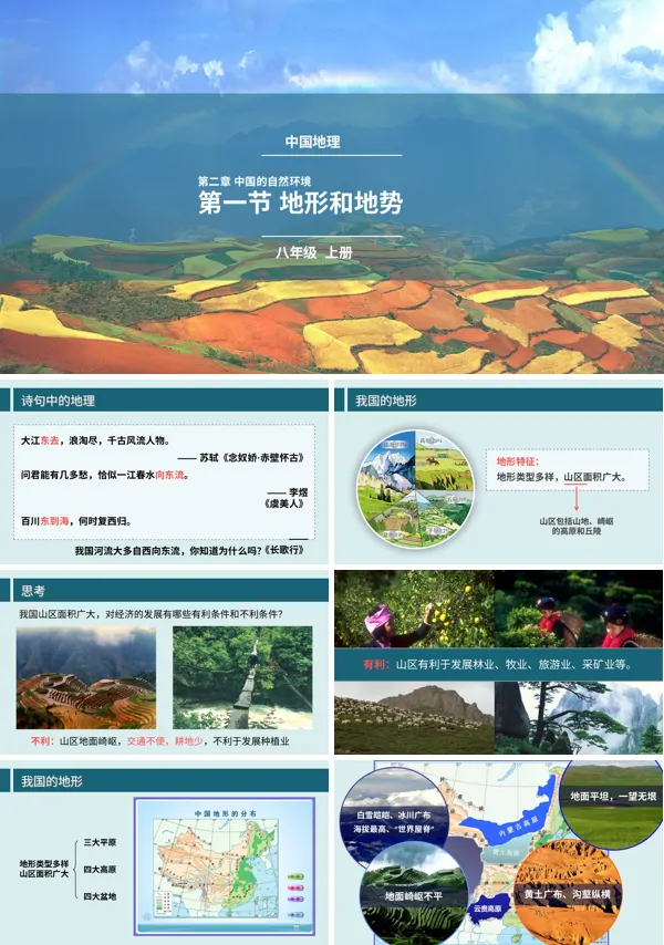 地形和地势PPT课件