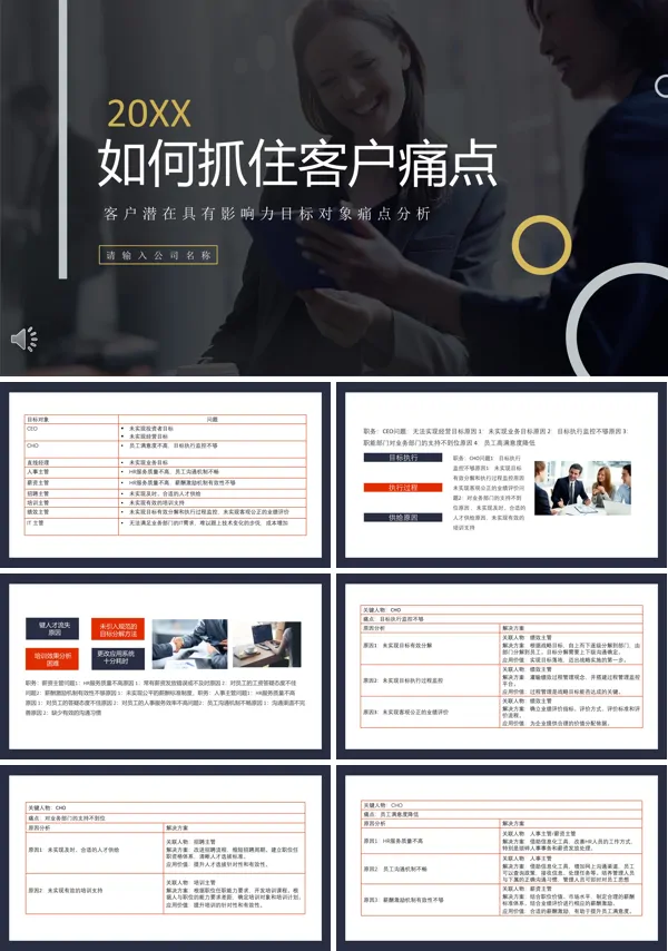 如何抓住客户的痛点和需求PPT下载课件