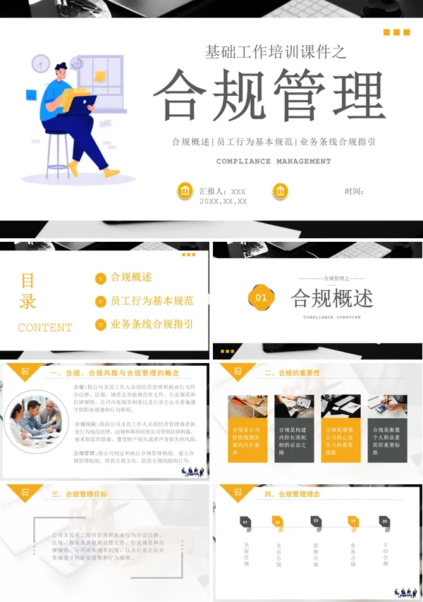 合规管理培训内容PPT课件
