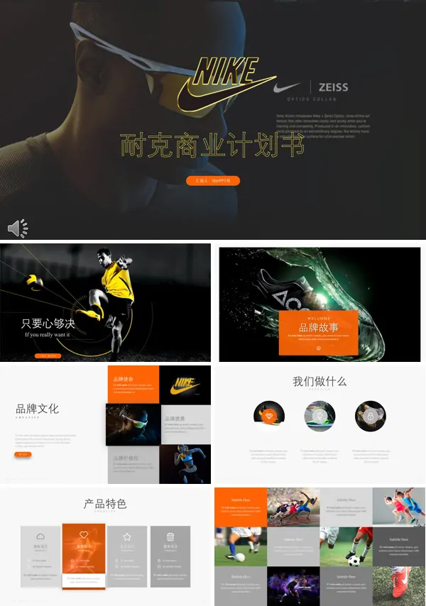 商业计划书PPT模板
