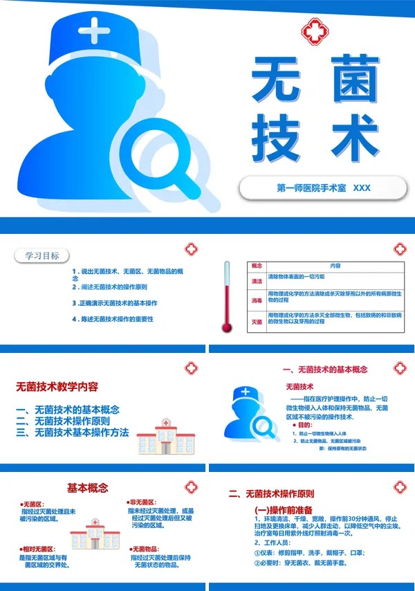 无菌技术讲课ppt