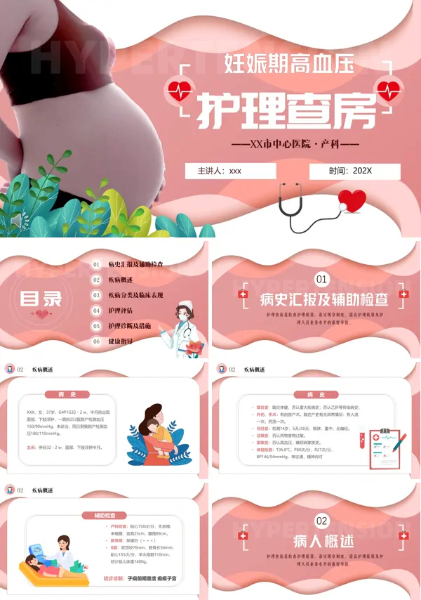 妊娠期高血压护理查房PPT课件
