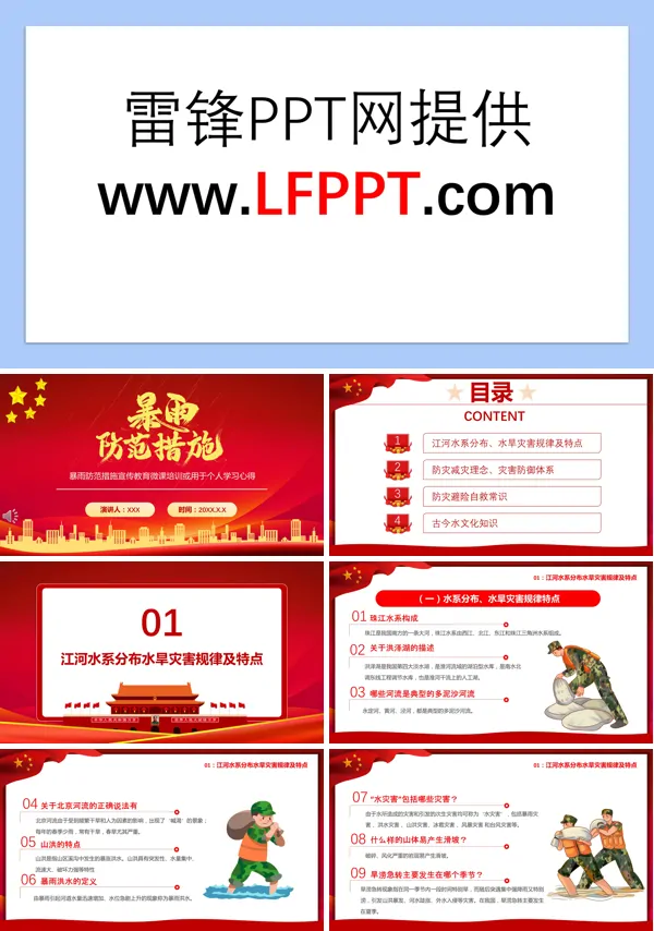 预防暴雨的安全措施ppt课件