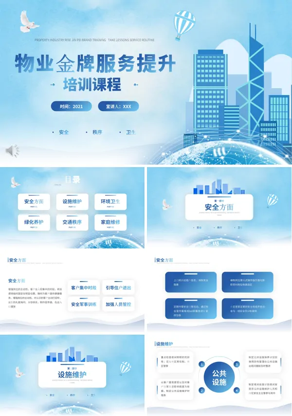 物业服务人员培训与管理PPT