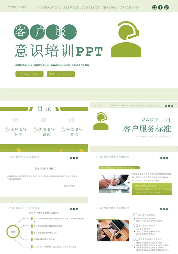 客户服务意识ppt课件