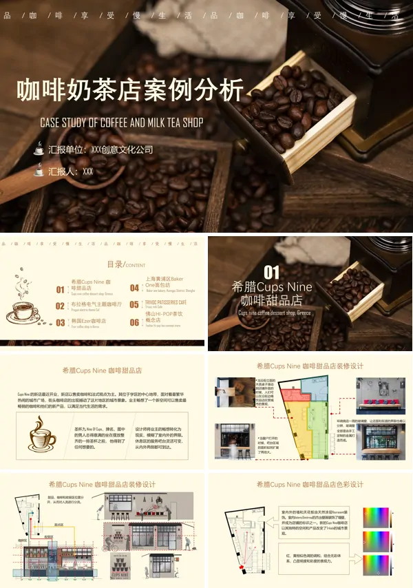 咖啡奶茶店案例分析PPT课件