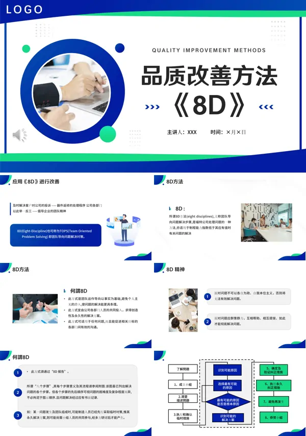 8D品质改进培训资料课件PPT