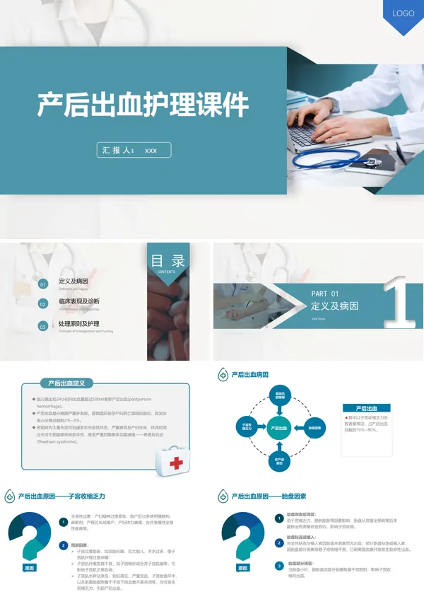 产后出血护理PPT课件