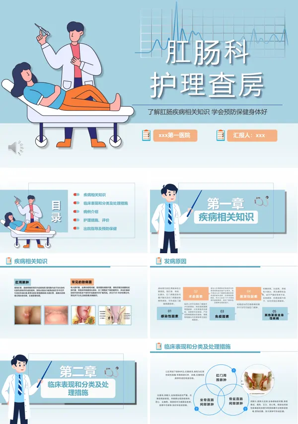 肛肠科护理查房PPT课件含讲稿