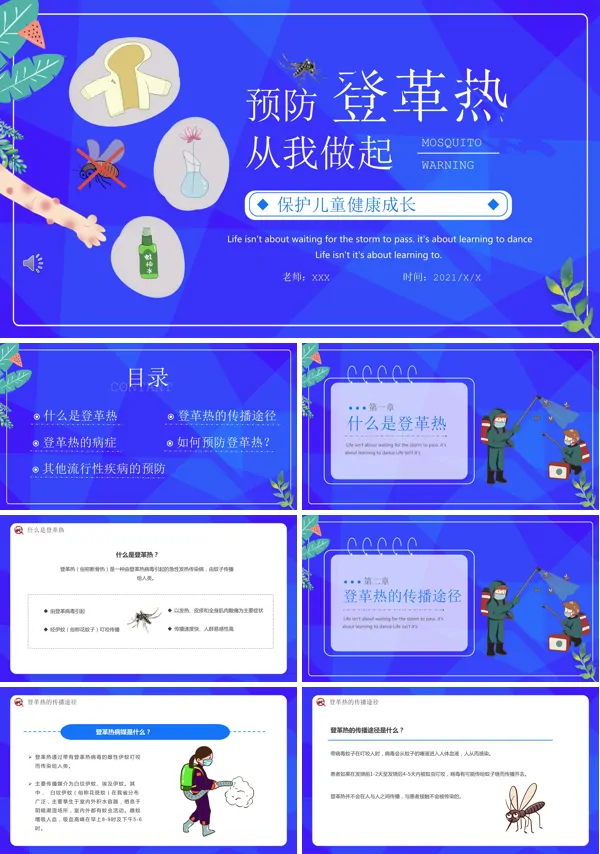 预防登革热的主要措施PPT课件