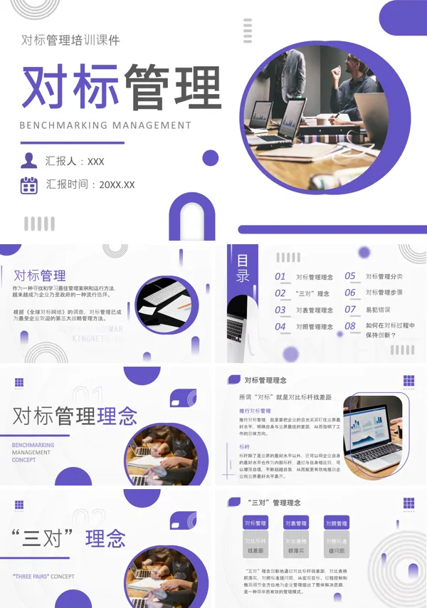 职场培训对标管理PPT课件