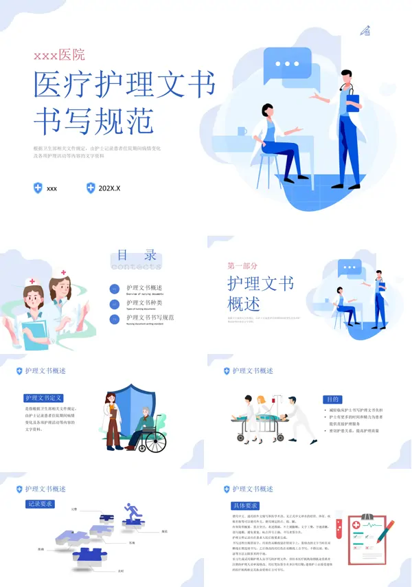 护理文书书写规范培训PPT
