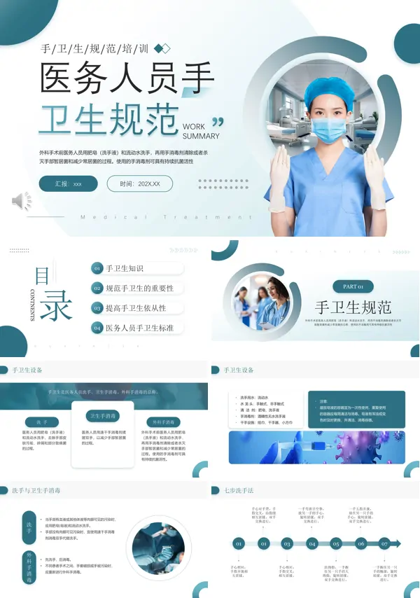 医务人员手卫生规范PPT
