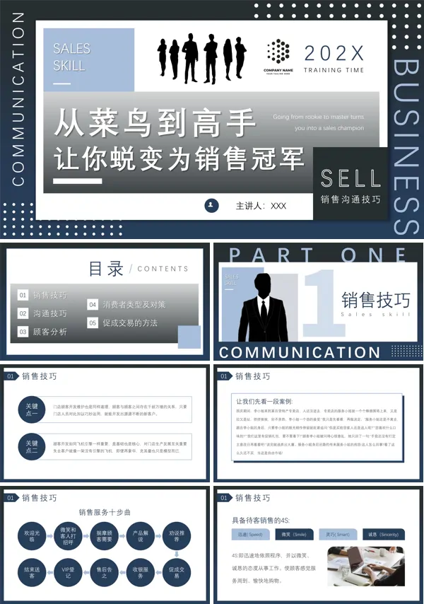 销售人员沟通技巧培训ppt课件
