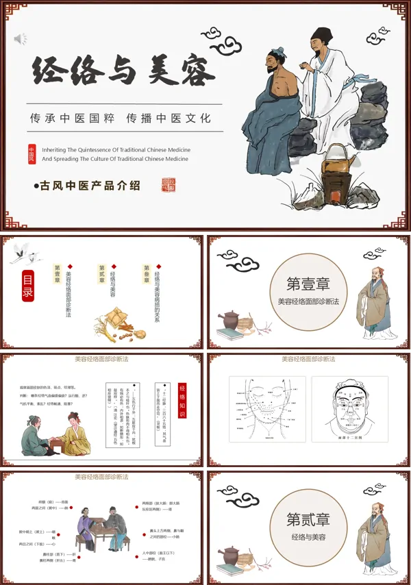 美容养生经络知识PPT