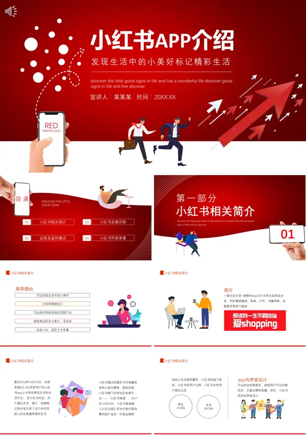 小红书app产品分析PPT