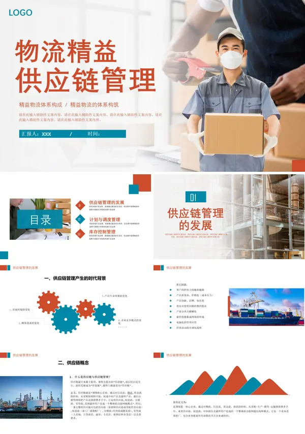 管理培训物流精益供应链PPT课件