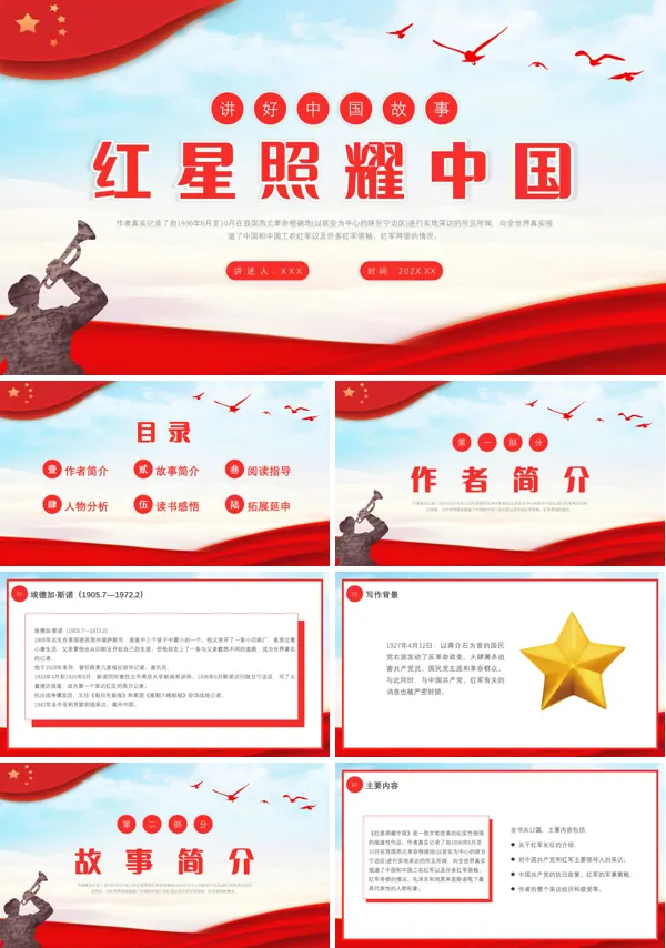 红星照耀中国阅读方法指导PPT课件