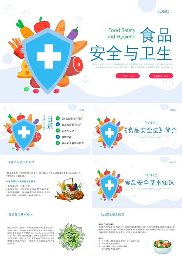 食品安全与卫生PPT