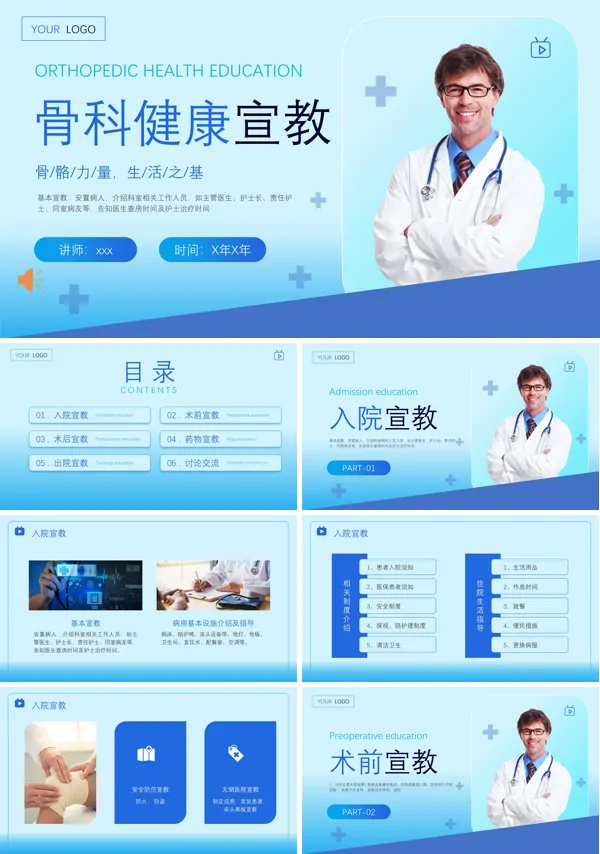 骨科病人的健康宣教PPT含讲稿