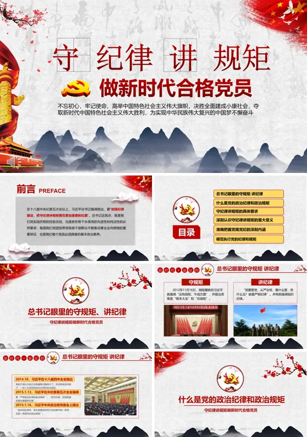 做新时代合格党员守规矩讲纪律