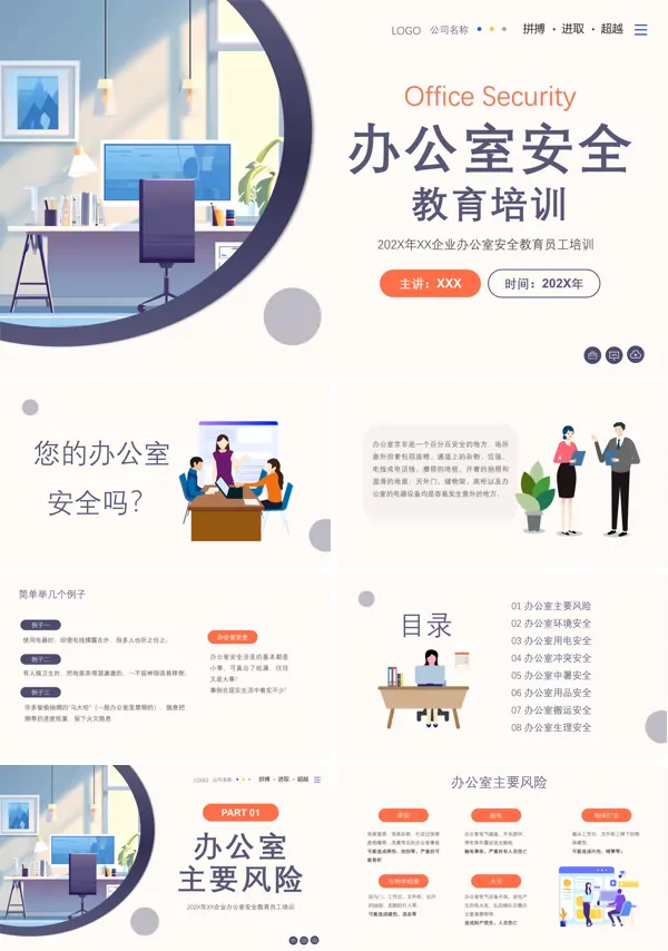 公司消防安全培训PPT课件含讲稿