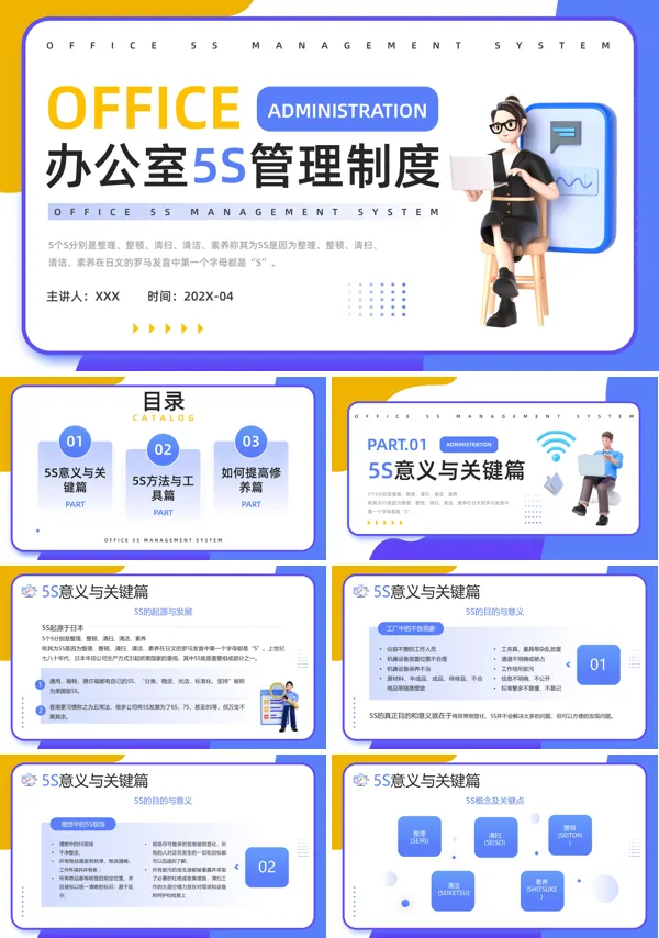 企业办公室5S管理制度PPT课件