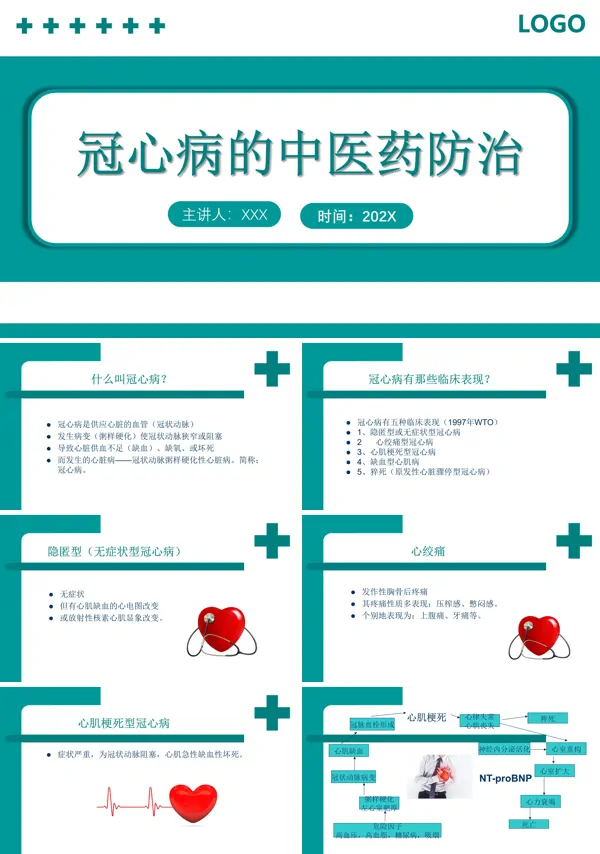 中医中药防治冠心病ppt课件