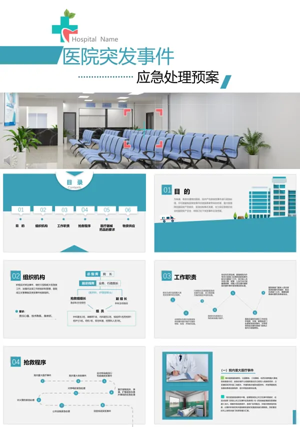 医院突发事件应急预案和重点环节应急预案ppt