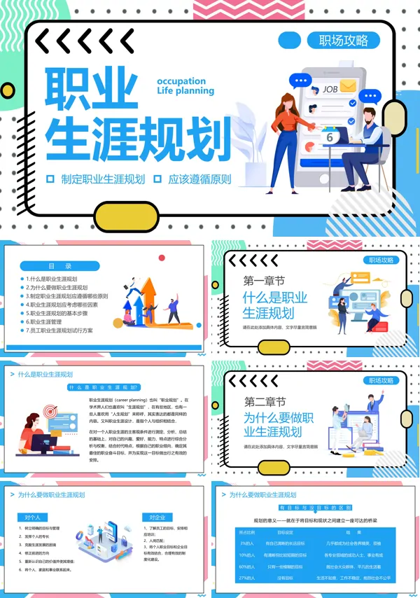 职场攻略培训职业生涯规划PPT课件