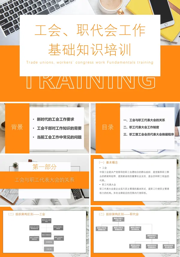 职场培训会职代会工作基础知识培训PPT课件
