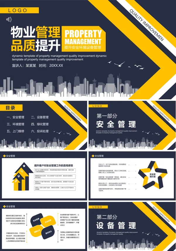 物业品质提升方案培训课件PPT