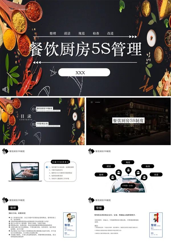 厨房5S管理培训PPT