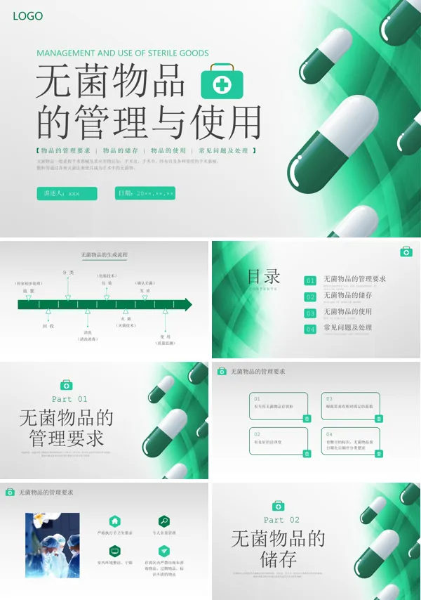 无菌物品的管理与使用医疗培训课件PPT