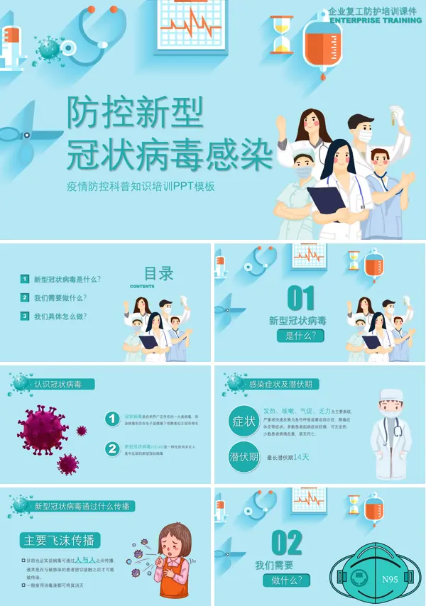 企业复工防疫培训PPT课件
