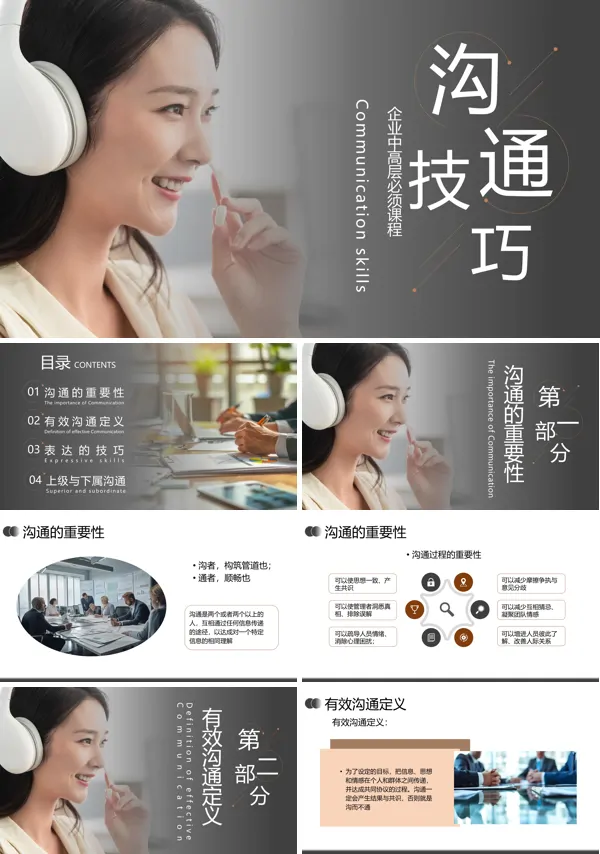 企业中层管理者沟通能力培训PPT