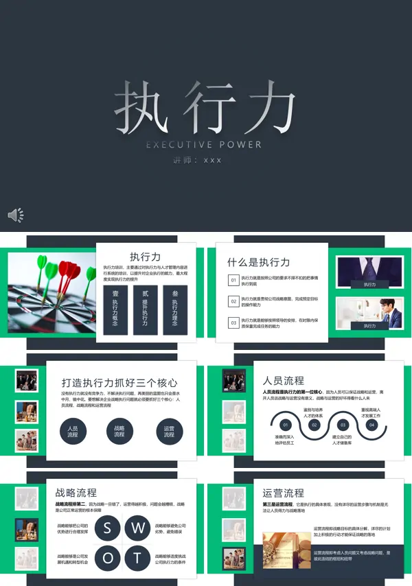 企业执行力培训课件PPT