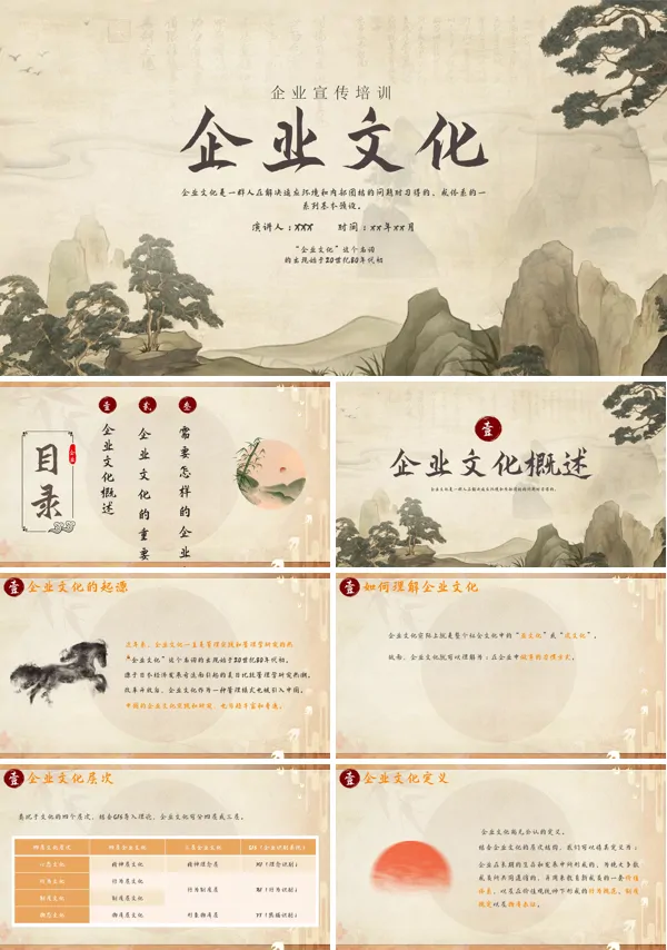 企业文化免费PPT课件