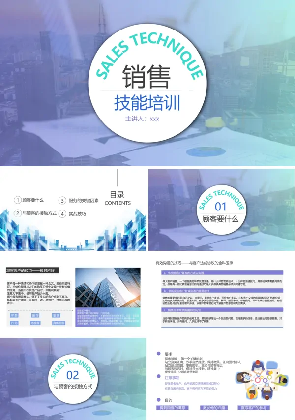 销售技能培训PPT
