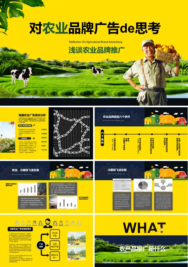 浅谈农业品牌推广营销PPT