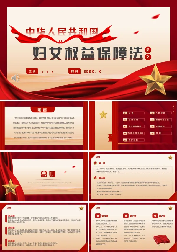 妇女权益保障法ppt课件
