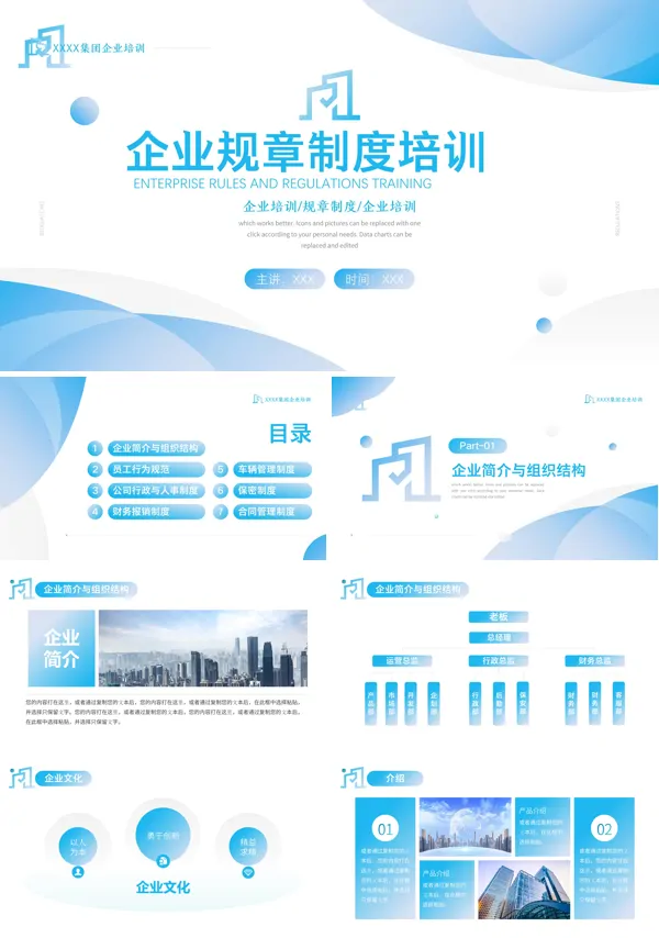 公司相关规章制度和管理办法培训PPT