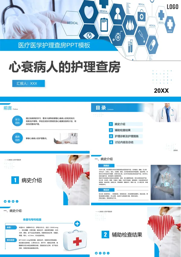 心衰病人的护理查房PPT课件