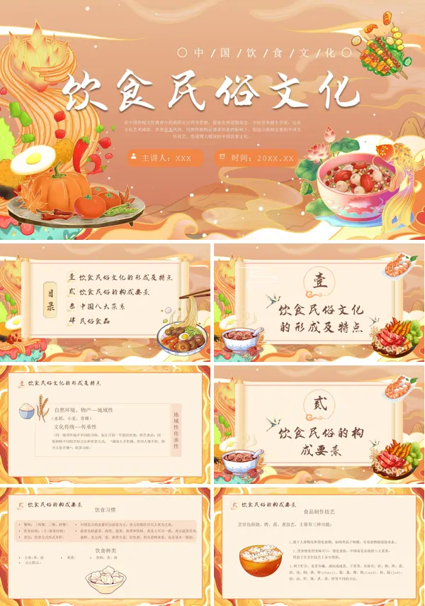 民俗与饮食中国传统节日文化介绍PPT课件