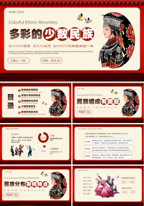 认识少数民族PPT课件