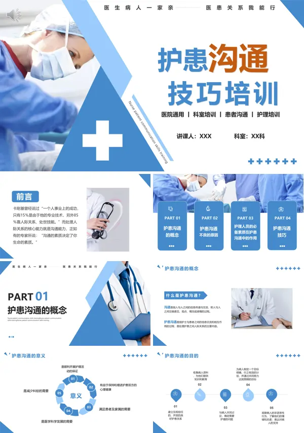 护患沟通技巧培训ppt课件