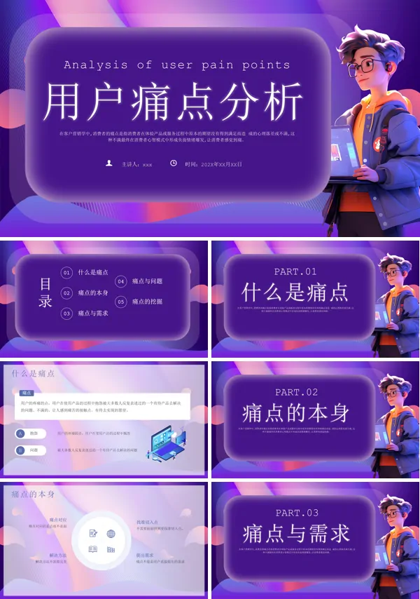 用户痛点分析销售技巧培训PPT